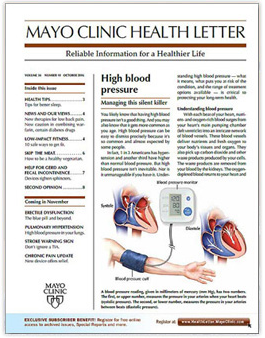 Health Letter Mayo Clinic Press   HL Issue(2) 